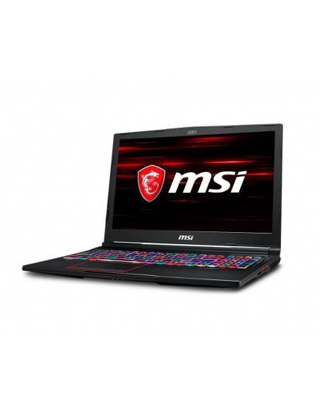 MSI Gaming GE63 8SE-032ES Raider RGB Portátil 39,6 cm (15.6") 1920 x 1080 Pixeles 8ª generación de procesadores Intel® Core™ i7