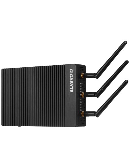 Gigabyte GB-EKI3M-7100 PC estación de trabajo barebone Negro BGA 1356 i3-7100U 2,4 GHz