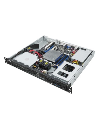 ASUS RS100-E10-PI2 Intel C242 LGA 1151 (Zócalo H4) Bastidor (1U) Negro, Metálico