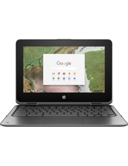 HP Chromebook x360 11 G1 EE 29,5 cm (11.6") 1366 x 768 Pixeles Pantalla táctil Intel® Celeron® 8 GB LPDDR4-SDRAM 64 GB eMMC