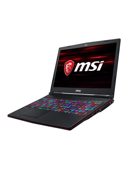 MSI Gaming GL63 8SD-269ES Portátil 39,6 cm (15.6") 1920 x 1080 Pixeles 8ª generación de procesadores Intel® Core™ i7 16 GB