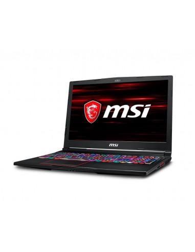 MSI Gaming GE63 Raider RGB 9SF-627 Portátil 39,6 cm (15.6") 1920 x 1080 Pixeles 9na generación de procesadores Intel® Core™ i7