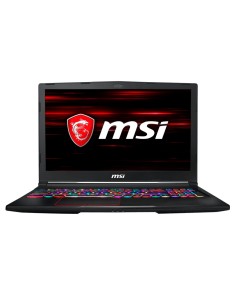 MSI Gaming GE63 8RF-040ES Raider RGB Portátil 39,6 cm (15.6") 1920 x 1080 Pixeles 8ª generación de procesadores Intel® Core™ i7