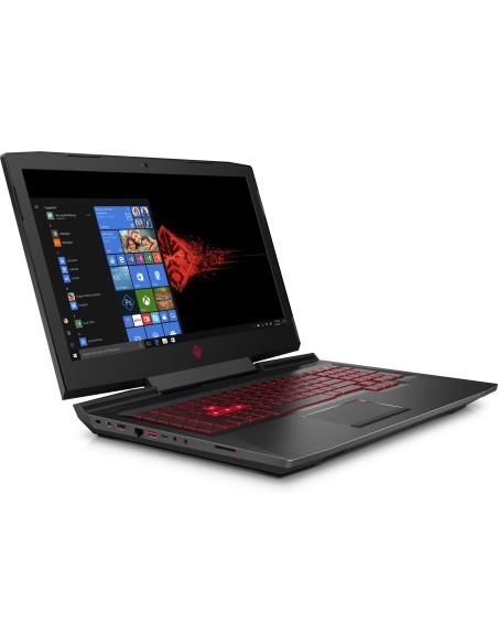 HP OMEN 17-an102ns Portátil 43,9 cm (17.3") 1920 x 1080 Pixeles 8ª generación de procesadores Intel® Core™ i7 8 GB DDR4-SDRAM