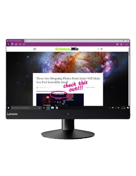 Lenovo V510z 58,4 cm (23") 1920 x 1080 Pixeles 7ª generación de procesadores Intel® Core™ i3 4 GB DDR4-SDRAM 1000 GB Unidad de