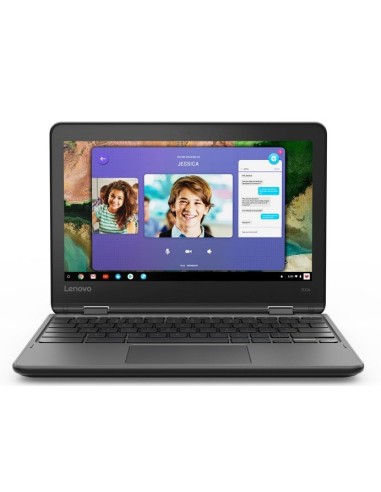 Lenovo 300e LPDDR3-SDRAM Chromebook 29,5 cm (11.6") 1366 x 768 Pixeles Pantalla táctil MediaTek 4 GB 32 GB eMMC Wi-Fi 5