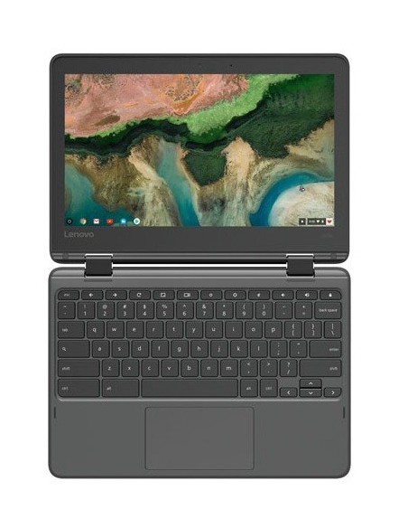 Lenovo 300e LPDDR3-SDRAM Chromebook 29,5 cm (11.6") 1366 x 768 Pixeles Pantalla táctil MediaTek 4 GB 32 GB eMMC Wi-Fi 5