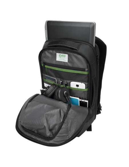 Targus Balance EcoSmart 15.6" maletines para portátil 39,6 cm (15.6") Mochila Negro