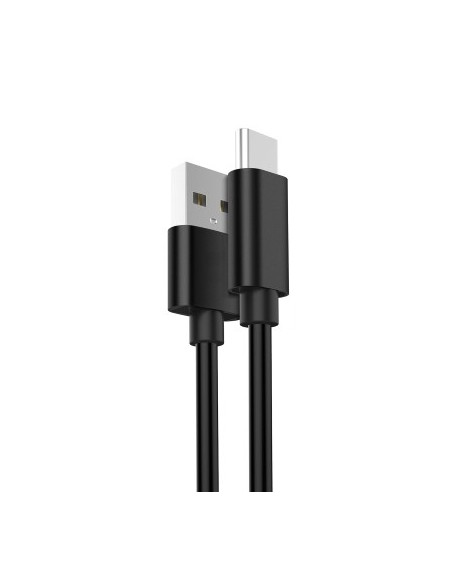 Ewent EC1033 cable USB 1 m USB 2.0 USB A USB C Negro