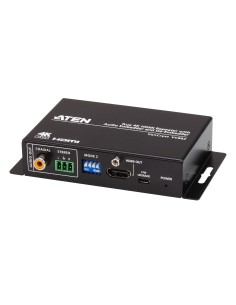 ATEN Repetidor HDMI True 4K con incrustador y desincrustador de audio