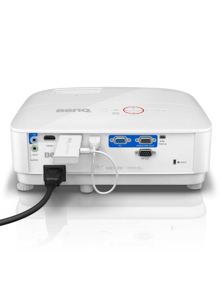 Benq TH671ST videoproyector 3000 lúmenes ANSI DLP 1080p (1920x1080) Proyector para escritorio Blanco