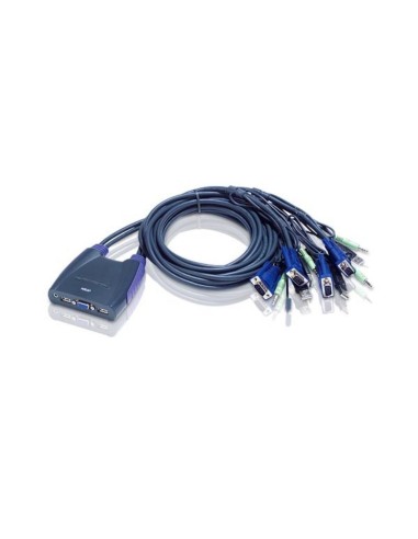 Aten CS64US interruptor KVM Azul