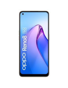 OPPO Reno 8 16,3 cm (6.4") SIM doble Android 12 5G USB Tipo C 8 GB 256 GB 4500 mAh Oro