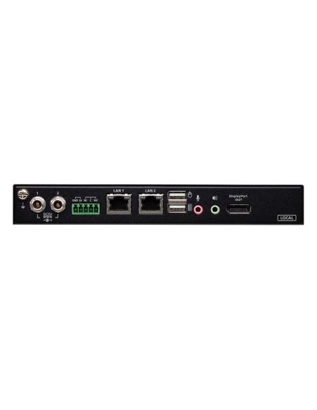 Aten 1 switch KVM a través de IP DisplayPort 4K de un solo puerto para acceso a recurso compartido local remoto