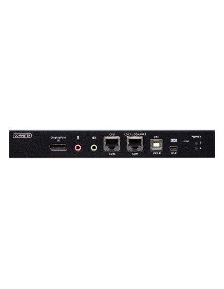 Aten 1 switch KVM a través de IP DisplayPort 4K de un solo puerto para acceso a recurso compartido local remoto