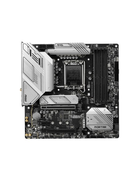 MSI B760M Mortar WIFI DDR4 Negra