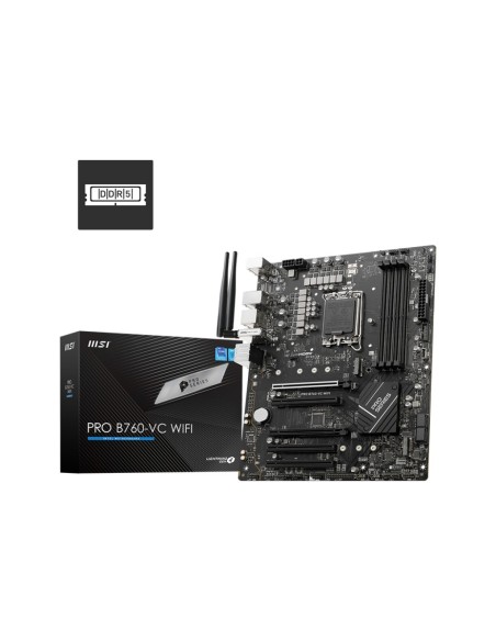 PLACA BASE MSI 1700 PRO B760-VC WIFI