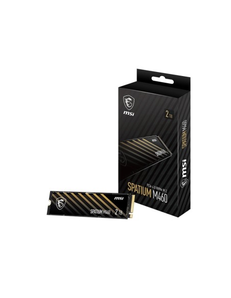MSI Spatium M460 2TB M.2 NVMe Negro