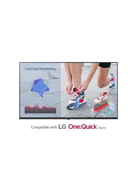 LG 43UL3J-M pantalla de señalización Pantalla plana para señalización digital 109,2 cm (43") LCD Wifi 300 cd   m² 4K Ultra HD Az