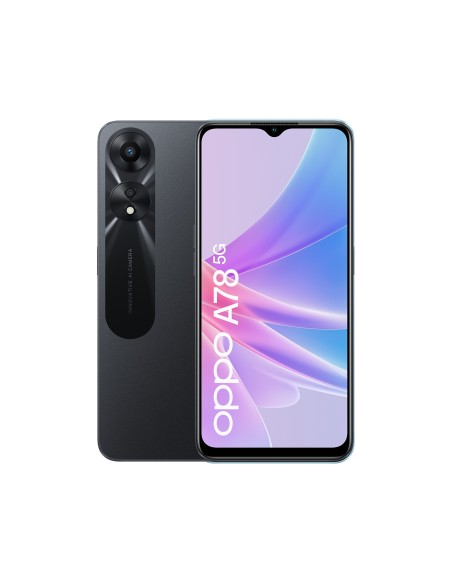 OPPO A78 5G 16,7 cm (6.56") SIM doble Android 13 USB Tipo C 4 GB 128 GB 5000 mAh Negro