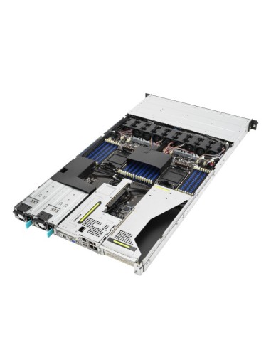 ASUS RS700-E11-RS4U Intel C741 Bastidor (1U) Negro, Acero