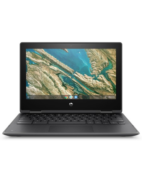 HP Chromebook x360 11 G3 EE 29,5 cm (11.6) Pantalla táctil HD Intel®  Celeron® N4020 4 GB LPDDR4-SDRAM 32 GB eMMC Wi-Fi 5