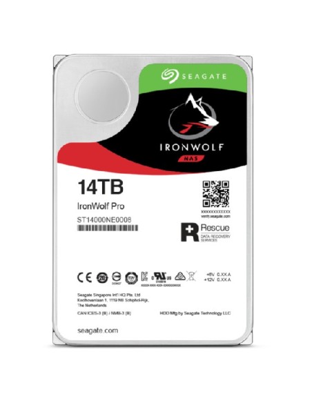 Seagate IronWolf Pro NAS ST14000NT001 14TB 3.5"