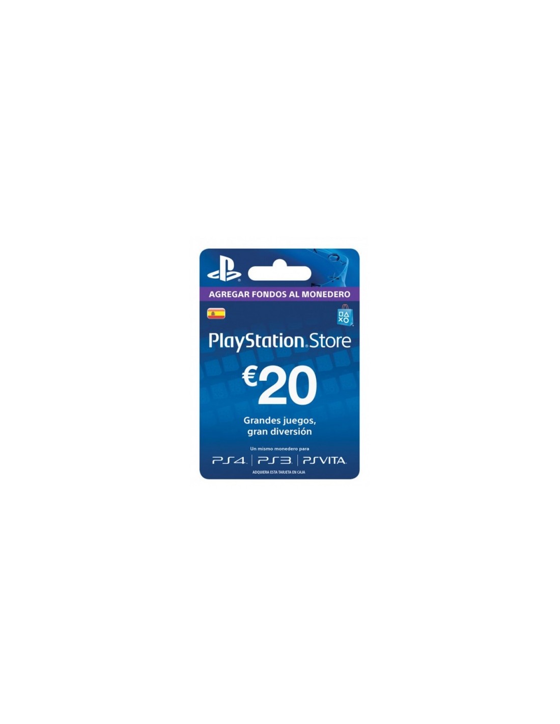 Sony PlayStation Network Card (20 Euro) Videojuegos Tarjeta de regalo