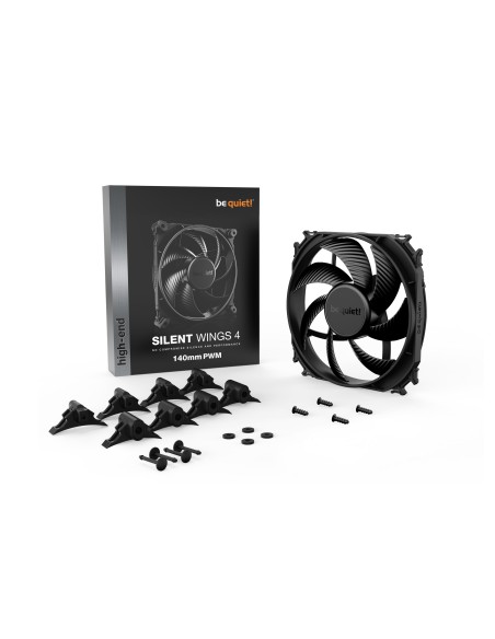 Ventilador be quiet! SILENT WINGS 4 | 140mm PWM 14 cm Negro
