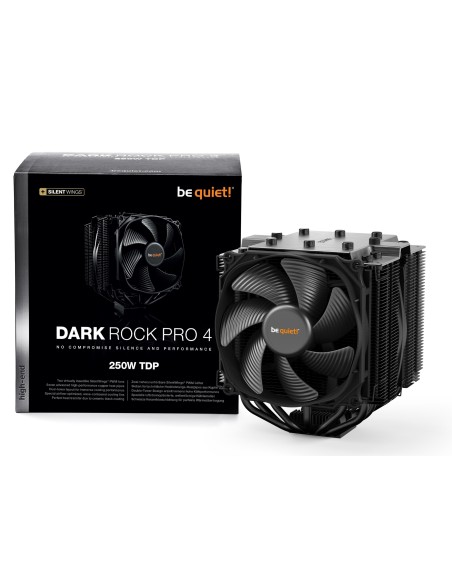 be quiet! Dark Rock Pro 4 Procesador Enfriador 120 135 mm Ne