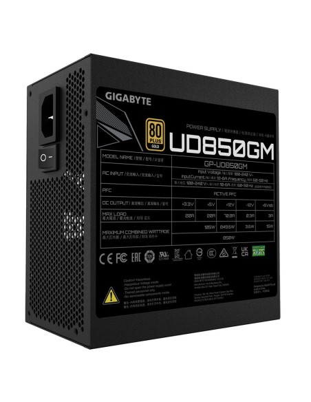 Gigabyte UD850GM 850W ATX 80 Plus Gold Negra