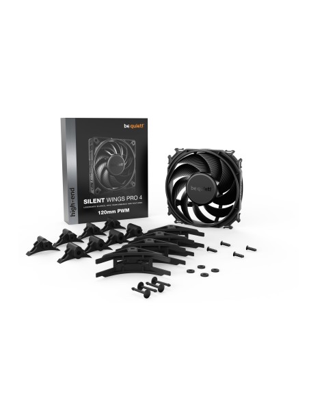 Ventilador be quiet! SILENT WINGS PRO 4 | 120mm PWM 12 cm Ne
