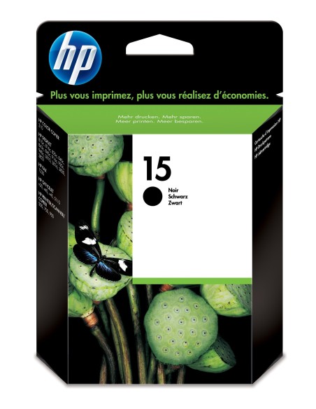 HP 15 cartucho de tinta 1 pieza(s) Original Negro