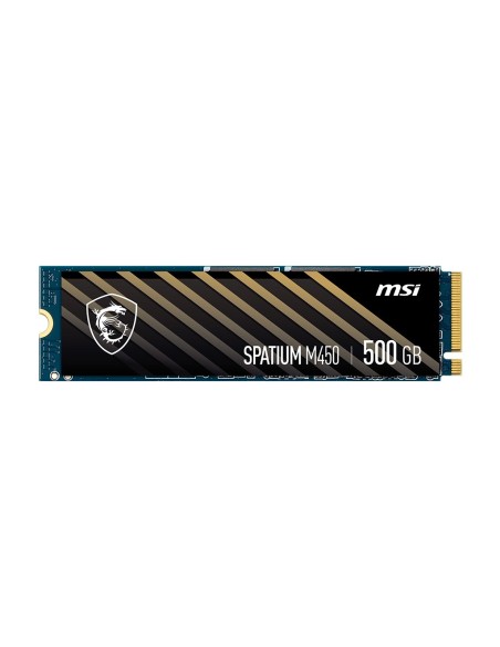 MSI Spatium M450 500GB M.2 NVMe Negro
