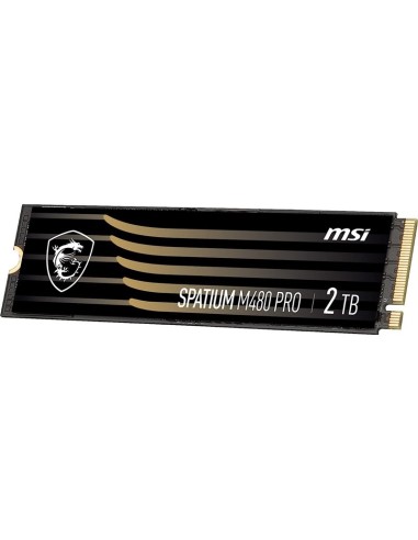 DISCO DURO M2 SSD 2TB PCIE4 MSI SPATIUM M480 PRO