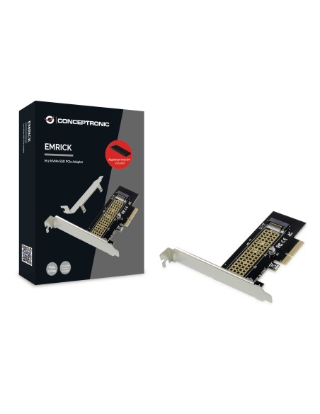 CONTROLADORA CONCEPTRONIC PICe SSD M2 DISIPADOR EMRICK05BS
