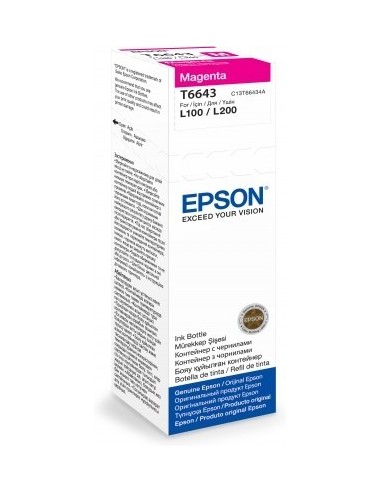 EPSON BOTE TINTA ECOTANK MAGENTA T6641