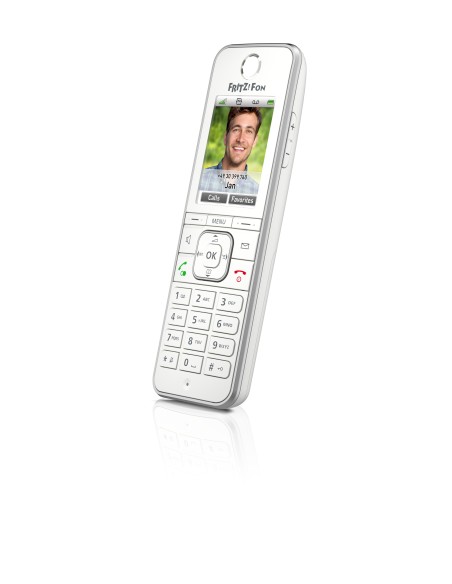 AVM FRITZ!Fon C6 International Teléfono DECT Identificador de llamadas Blanco