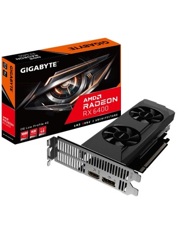 Gigabyte AMD Radeon RX 6400 4GB GDDR6 Negra