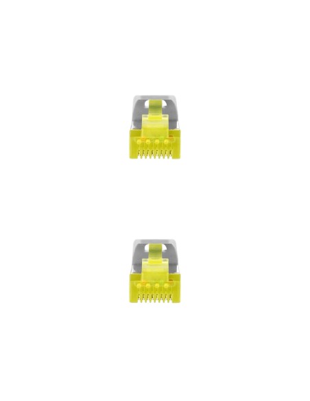 Nanocable Cable de red latiguillo RJ45 LSZH Cat.6A SFTP AWG26, Gris, 1.0 m