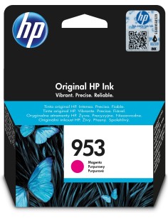 HP 953 cartucho de tinta Original Rendimiento estándar Magenta
