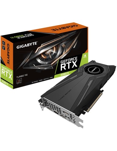 Gigabyte GVN208TTO-00-G2 tarjeta gráfica NVIDIA GeForce RTX 2080 Ti 1 GB GDDR6