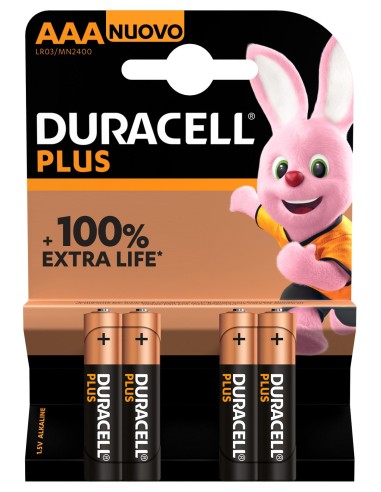 Duracell Plus 100 Batería de un solo uso AAA Alcalino