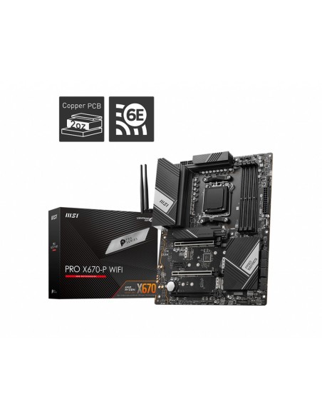 MSI Pro X670-P WIFI DDR5 Negra