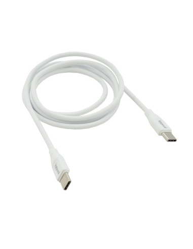 iggual IGG317365 cable de teléfono móvil Blanco 1 m USB C