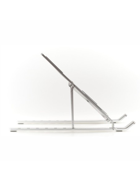 iggual Soporte portátil plegable aluminio plata 17