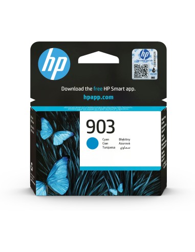 HP 903 cartucho de tinta Original Rendimiento estándar Cian