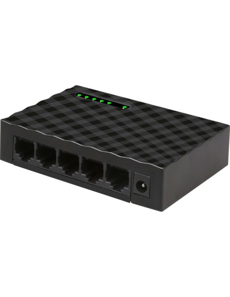 iggual GES5000 No administrado Gigabit Ethernet (10 100 1000) Negro