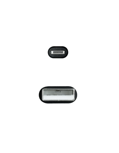 Nanocable Cable LIGHTNING-USB A M, Negro, 1 M