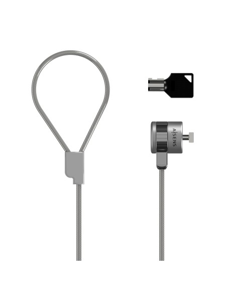 Aisens Cable Seguridad  cerradura llave  1.5M